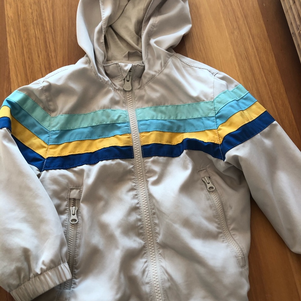 Gap Toddler 2 years hooded windbreaker jacket